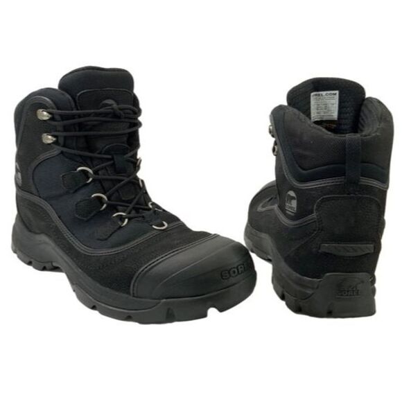 Sorel Boots Timberwolf Waterproof Leather Winter Thinsulate Insulation - Picture 1 of 12